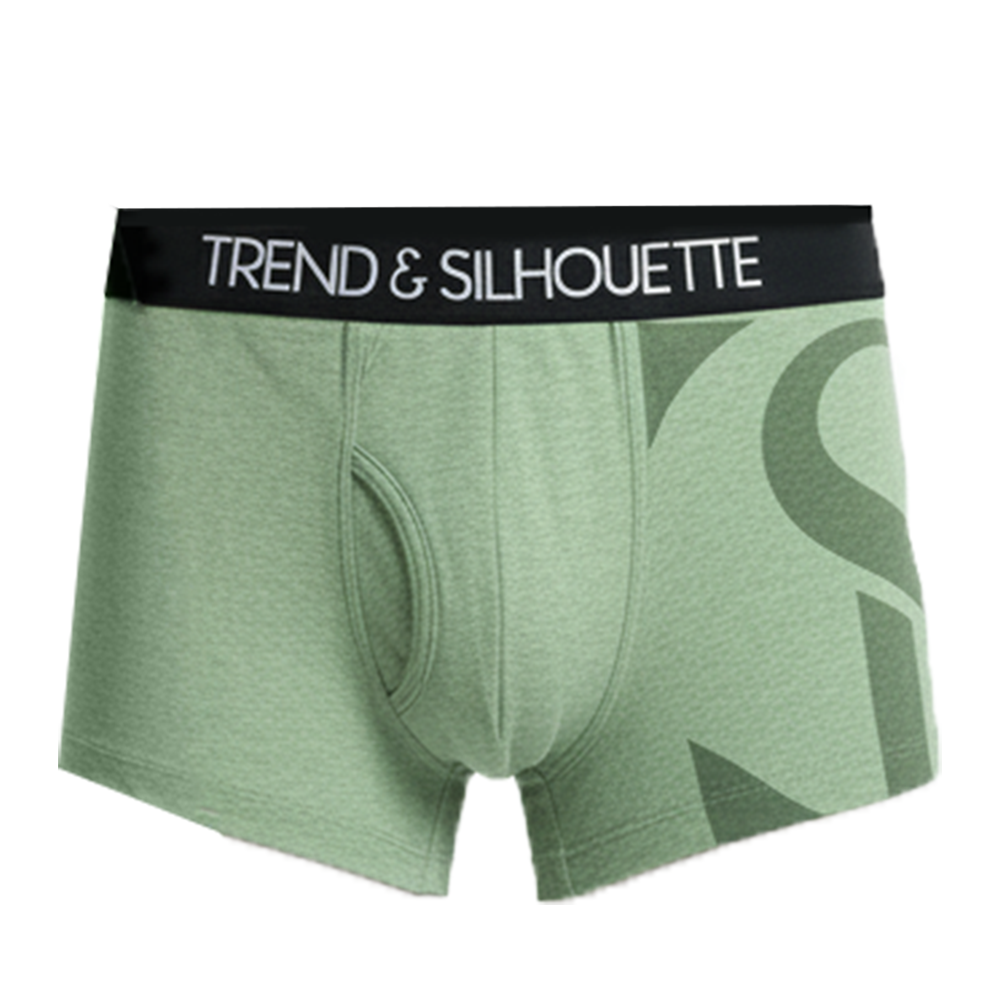 Men's Trunk Olive Green (Printed)