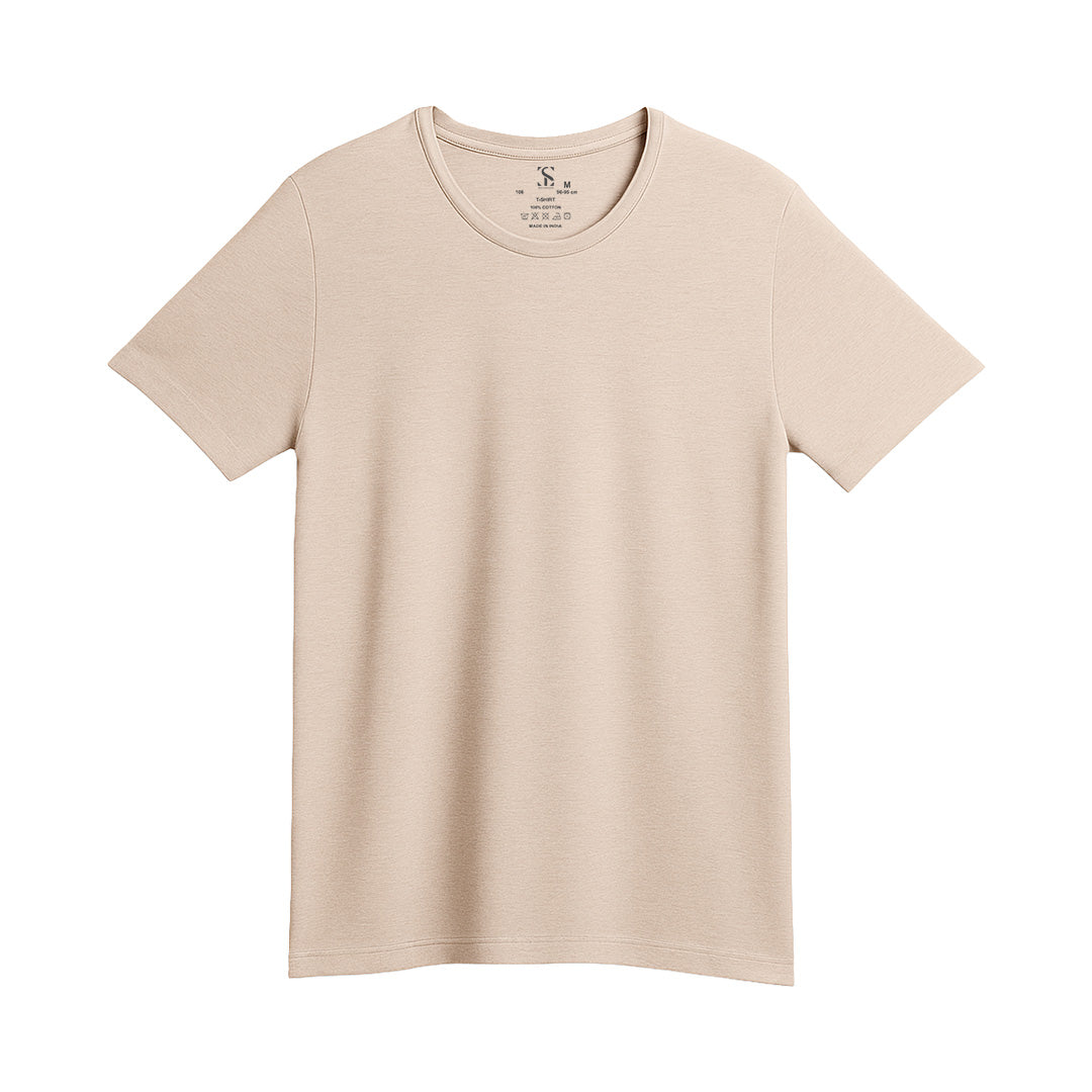 Men's T-shirt Beige